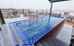 thi công bể bơi composite khách sạn