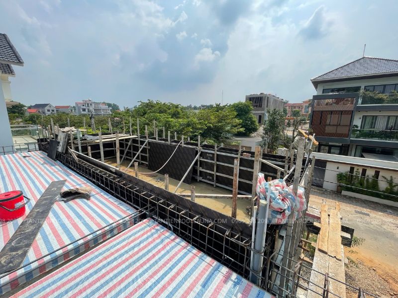 Thi công bể bơi villa tam nông phú thọ