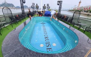 nâng cấp công nghệ bể sục amethyest Cruise Hạ Long
