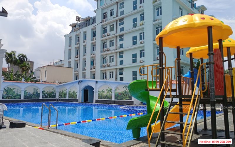 Thi công bể bơi kinh doanh tại Hải Phòng