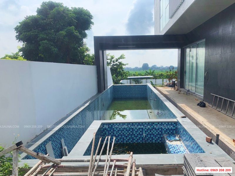 Thi công bể bơi chuyên nghiệp - Tân Tiến Pool 