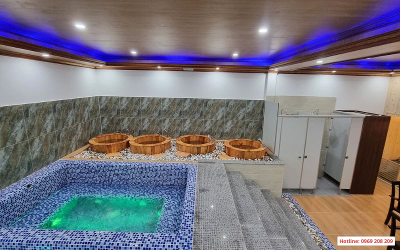 Thi công bể sục nóng lạnh cho spa tại Ân Thi, Hưng yên