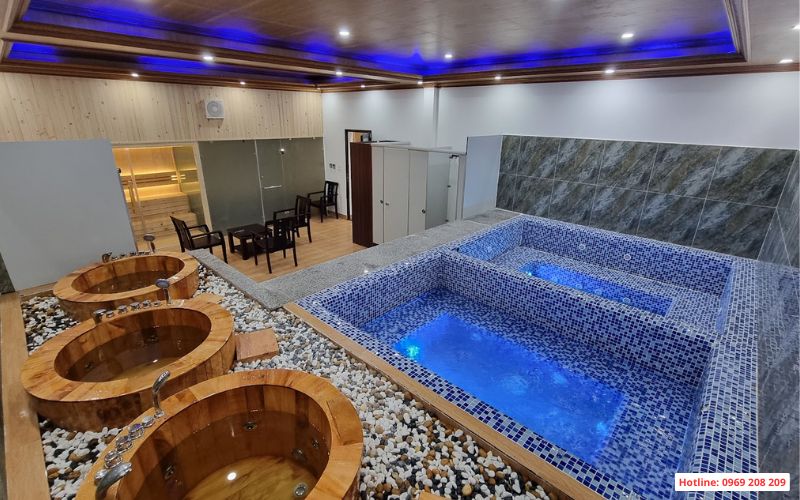 Thi công bể sục nóng lạnh cho spa tại Ân Thi, Hưng yên