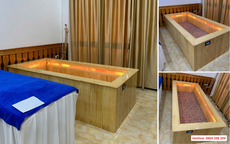Mẫu bồn ủ ngọc ngũ hành cho spa
