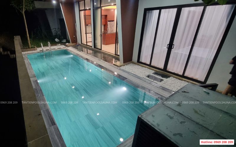 Bể bơi villa biệt thự Ivory Lương Sơn