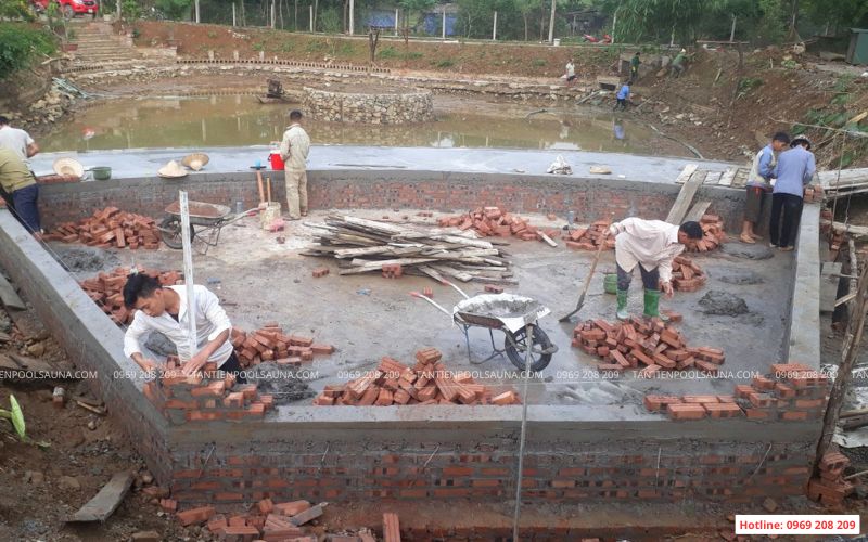 Xây dựng bể bơi 