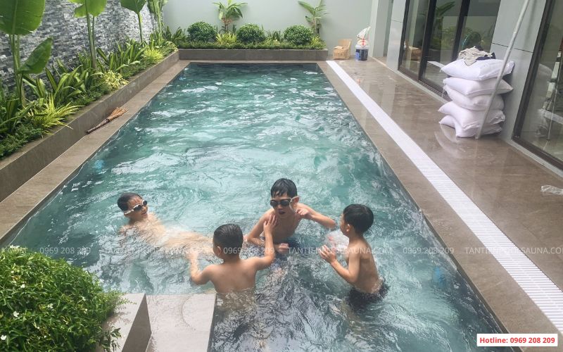 Bể bơi gia đình anh Phiên, Thành phố Hải Phòng