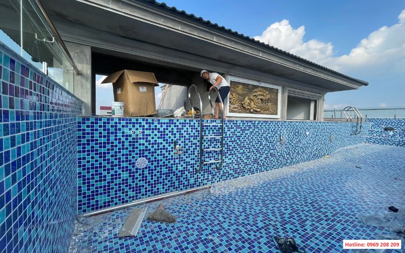 Bể bơi gia đình tại Bắc Ninh