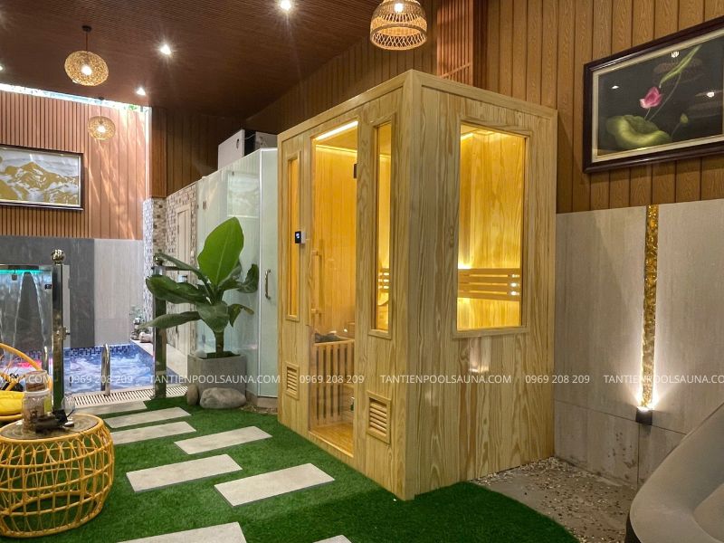 Phòng xông hơi khô Heatex ExR06 HEM-K Phòng xông hơi gia đình tại Hoàng Đạo Thành, Hà Nội