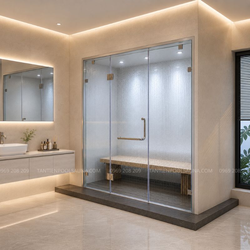 Phòng xông hơi ướt Heateax STR04 Phòng xông hơi ướt Heatex str04