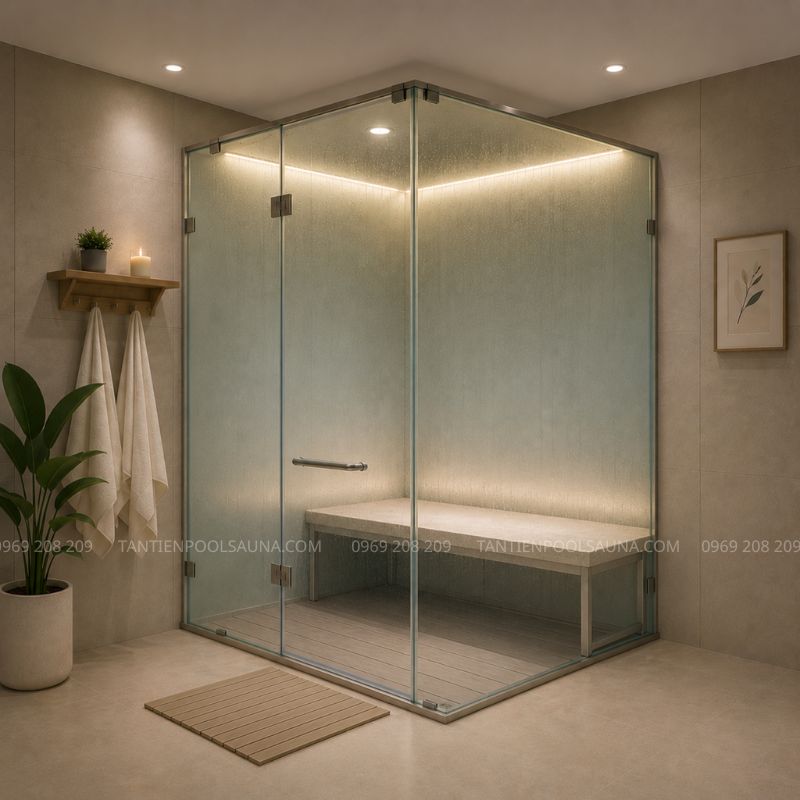 Phòng xông hơi ướt Heateax STR04 Phòng xông hơi ướt Heatex str04