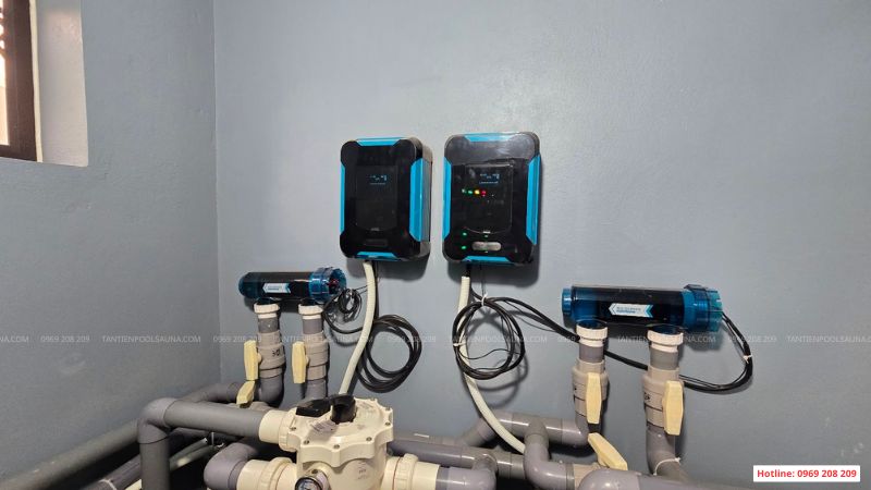 Bộ điện phân muối Laswim HQ/SQ 2 Bộ điện phân muối Laswim SQ40