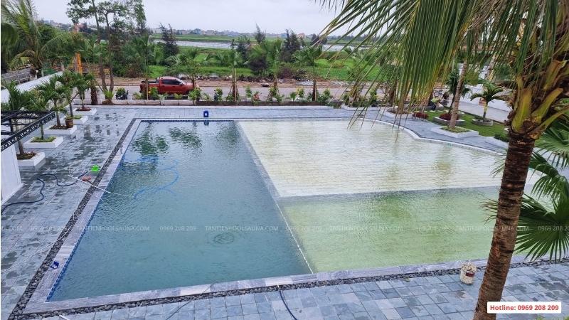 Dụng cụ vệ sinh bể bơi gồm những gì? Hướng dẫn lựa chọn & sử dụng Vệ sinh bể bơi kinh doanh 300m2