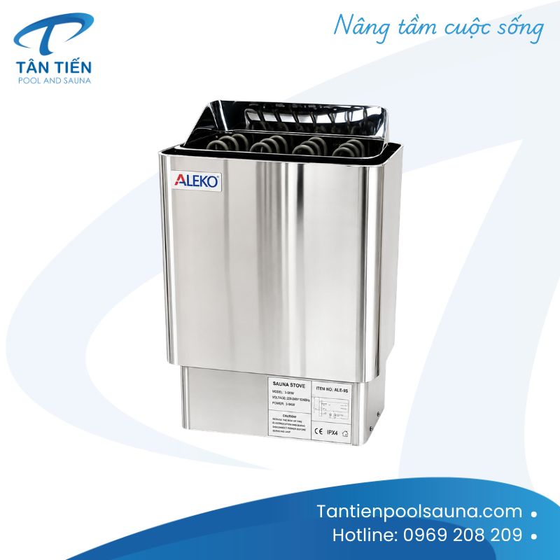 Máy xông hơi khô Aleko SCA Máy xông hơi khô Aleko SCA