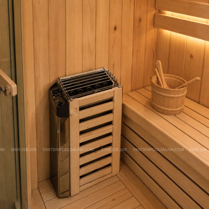 Máy xông khô Fanlan 3.6kW Máy xông hơi khô Fanlan 3,6KW