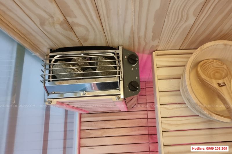 Máy xông khô Fanlan 3.6kW Máy xông hơi khô fanlan 3.6KW