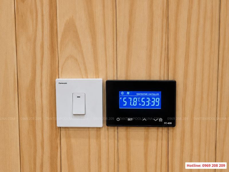 Máy xông khô Fanlan 3.6kW Bảng điều khiển cảm ứng máy xông Fanlan