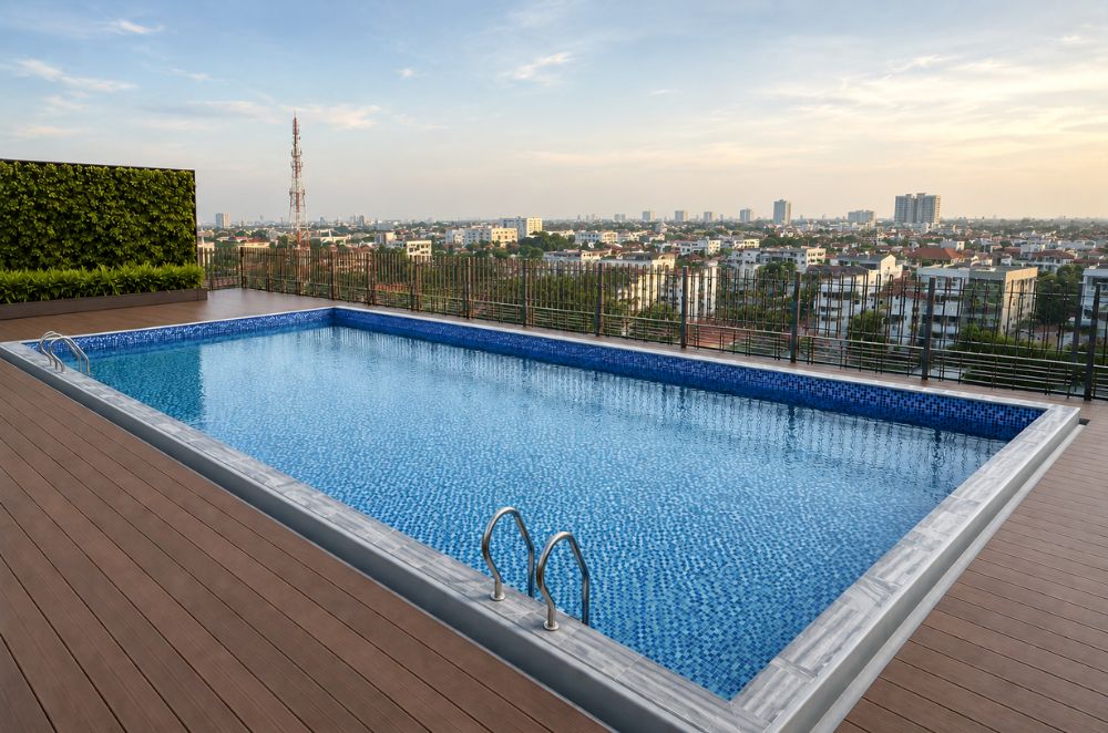 Bể bơi composite hiện đại