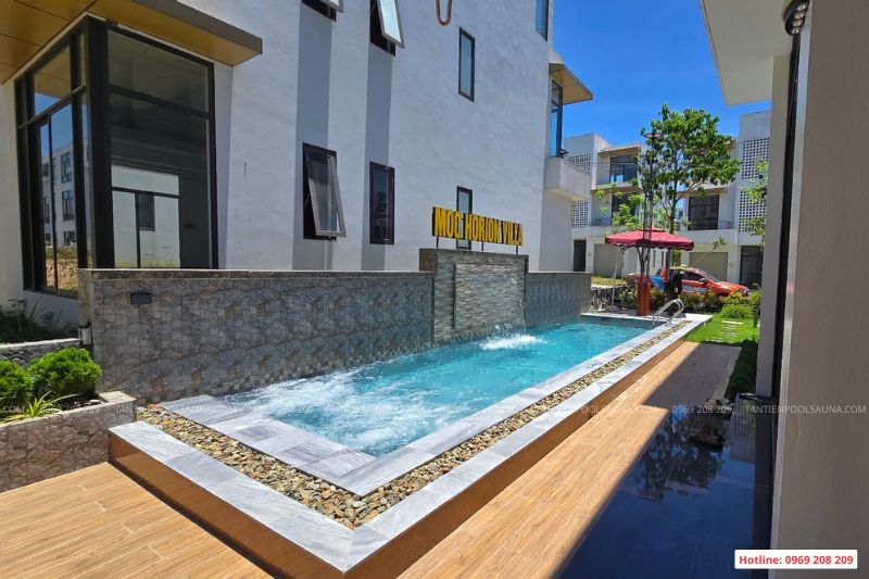 Thêm một công trình bể bơi villa được Tân Tiến hoàn thiện tại Legacy Hill