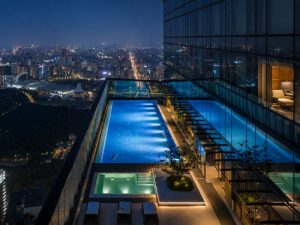 Thi công bể bơi trên sân thượng - Tân Tiến