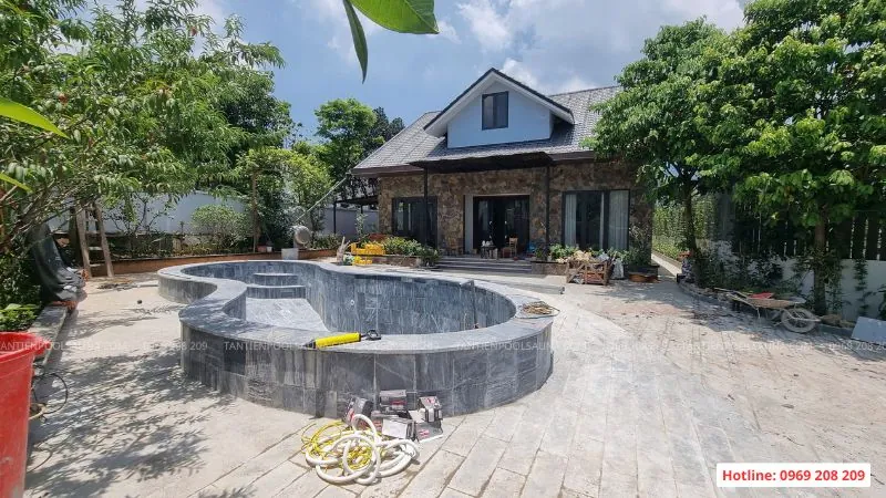 Kích thước bể bơi gia đình phù hợp, tối ưu theo quỹ đất Tham khảo kích thước bể bơi gia đình phù hợp