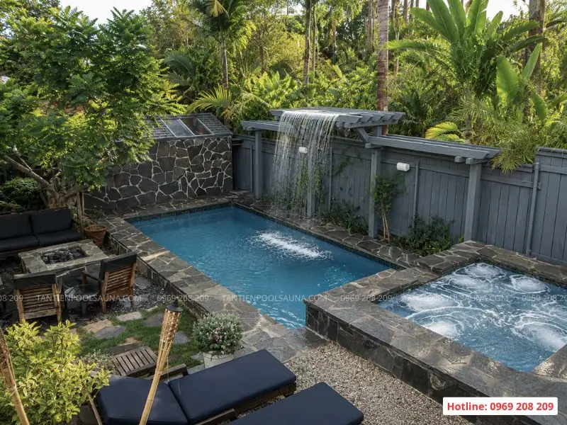 Kích thước bể bơi gia đình phù hợp, tối ưu theo quỹ đất Tham khảo kích thước bể bơi gia đình phù hợp