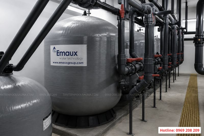 Thiết bị bể bơi Emaux – Giải pháp thiết bị hồ bơi cao cấp và đồng bộ Thiết bị bể bơi Emaux