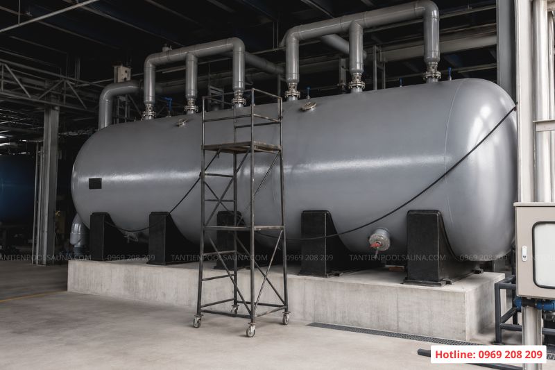 Thiết bị bể bơi Emaux – Giải pháp thiết bị hồ bơi cao cấp và đồng bộ Bồn lọc nước công nghiệp Emaux