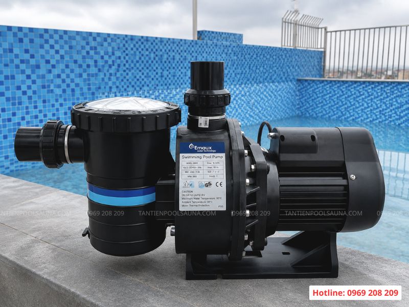 Thiết bị bể bơi Emaux – Giải pháp thiết bị hồ bơi cao cấp và đồng bộ Máy bơm bể bơi Emaux SB