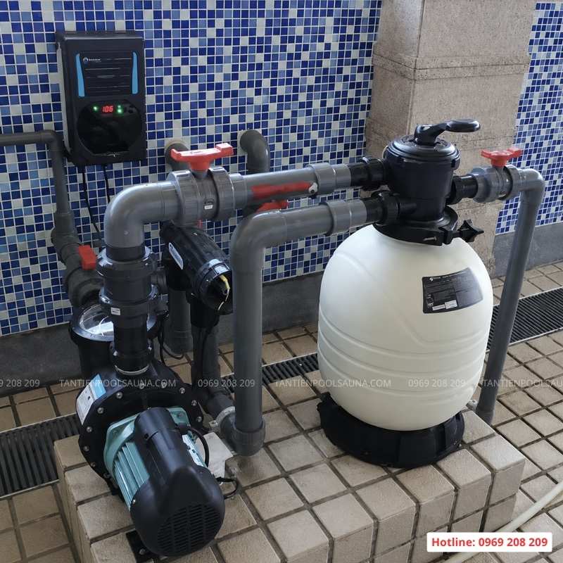 Thiết bị bể bơi Emaux – Giải pháp thiết bị hồ bơi cao cấp và đồng bộ Phòng máy thiết bị bể bơi Emaux