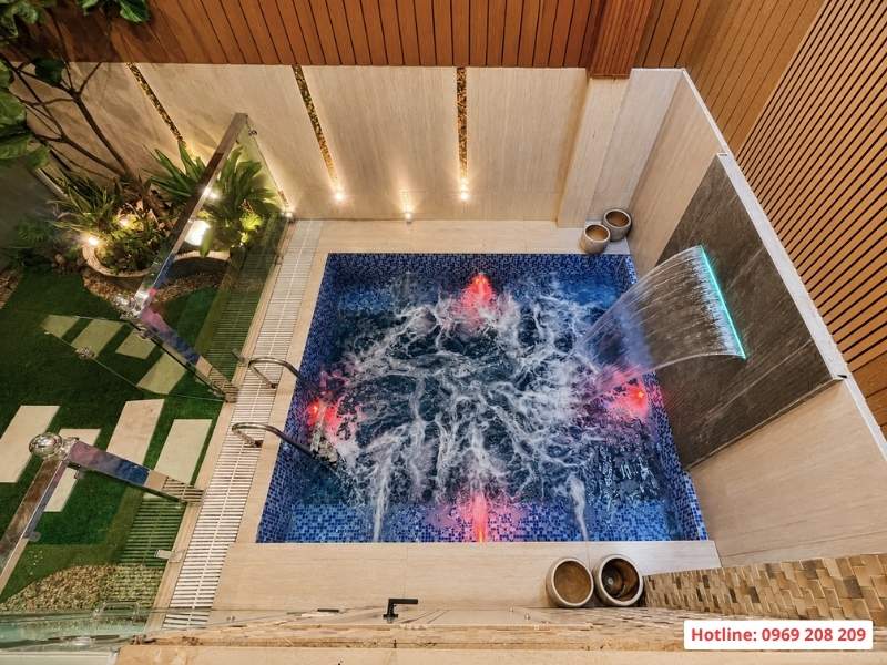 Thiết bị bể bơi gia đình gồm những gì? Tư vấn lựa chọn phù hợp Bể sục gia đình <10,3 tại Hoàng Đạo Thành Hà Nội