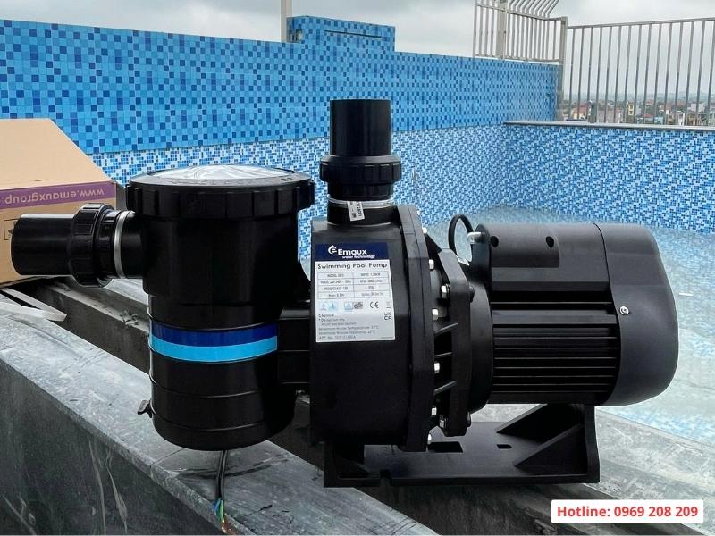 Thiết bị bể bơi gia đình gồm những gì? Tư vấn lựa chọn phù hợp Máy bơm nước bể bơi Emaux