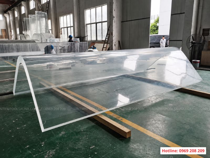 Vách acrylic với thiết kế đặc biệt