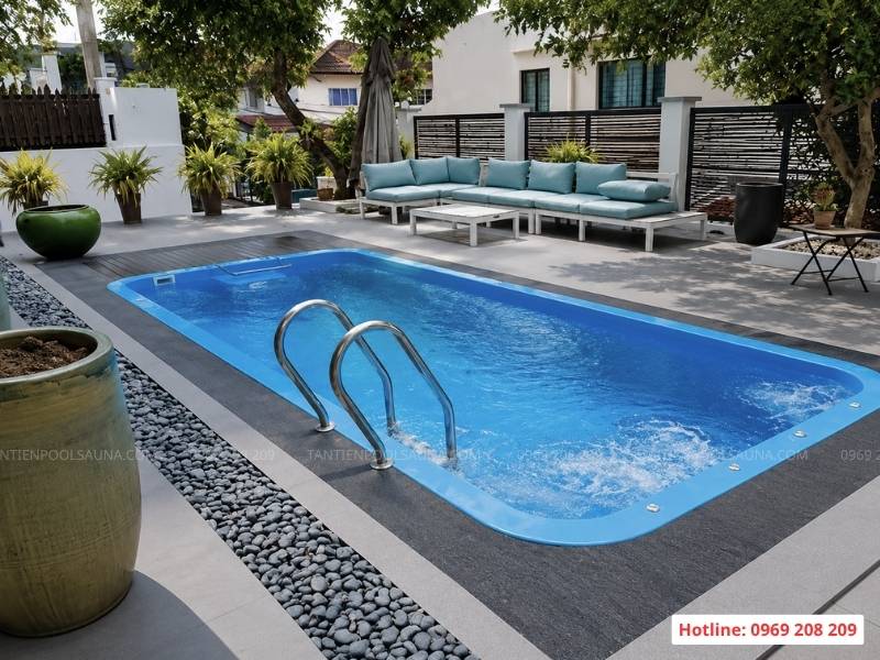 Bể bơi composite gia đình