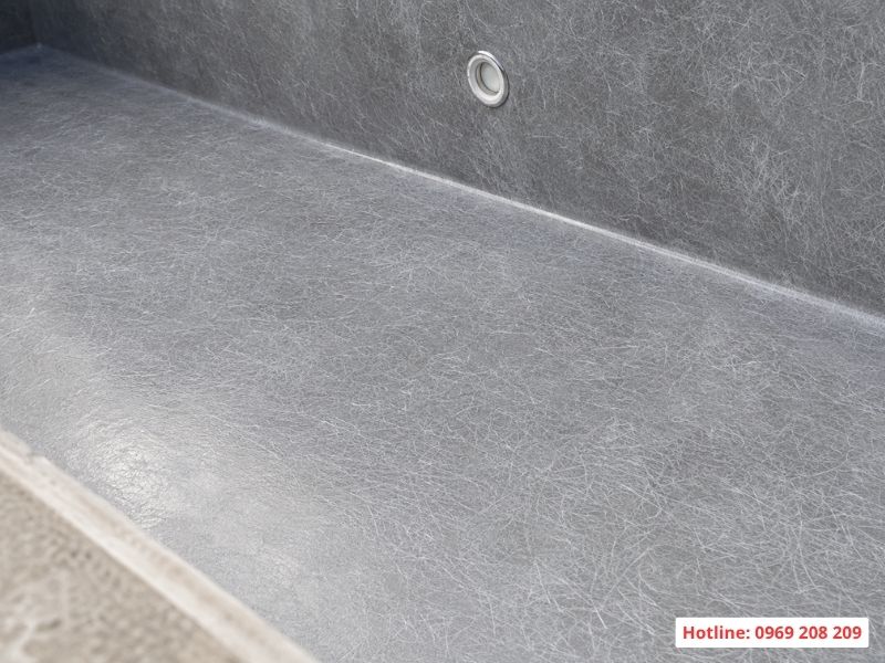 Bề mặt composite chờ sơn phủ 