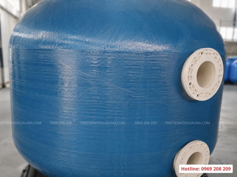 Thân bình lọc cát composite