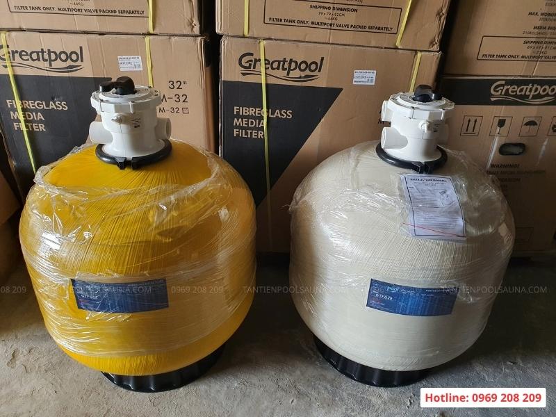 Bình lọc bể bơi GreatPool G Series Bình lọc GreatPool G series