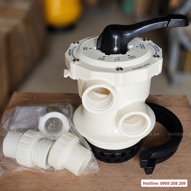Bình lọc bể bơi GreatPool G Series Tay van bình lọc Greatpool G