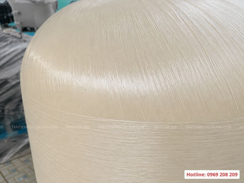 Bình lọc bể bơi GreatPool G Series Cận cảnh thân bình lọc Greatpool G series