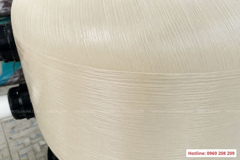 Bình Lọc Bể Bơi Greatpool GS Series Cận cảnh thân bình lọc Greatpool GS Series