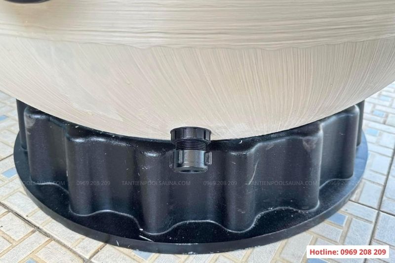 Bình Lọc Bể Bơi Greatpool GS Series Chân đế ABS vững chãi kết hợp van xả áp