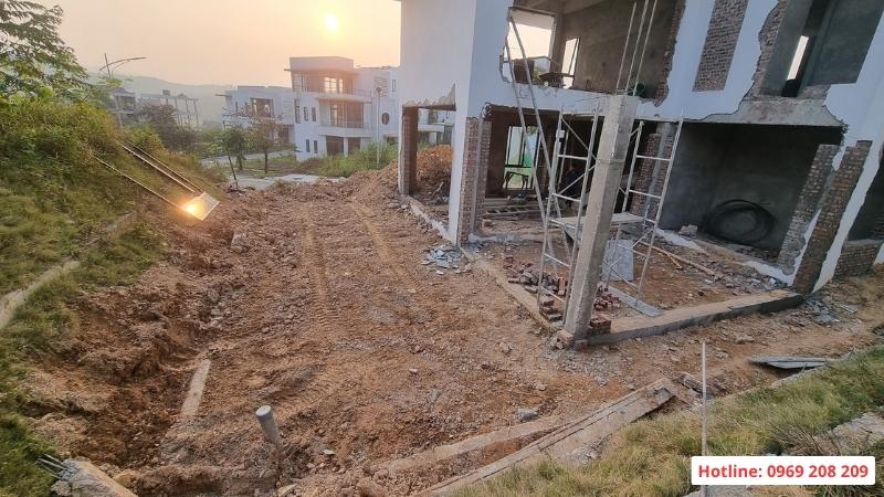 Cách làm hồ bơi tại nhà và hồ bơi mini Khảo sát mặt bằng thi công