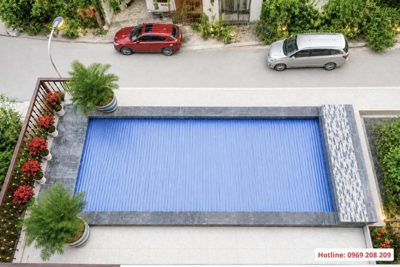 Bể bơi bê tông và bể bơi composite nên chọn loại nào? Bể bơi villa tại Phú Thọ