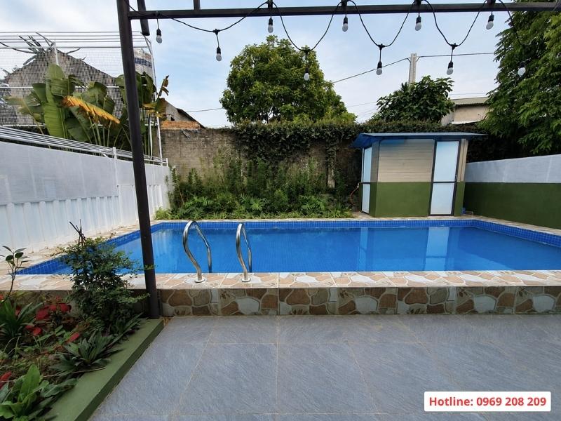 Bể bơi gia đình tại KĐT Xanh Villa