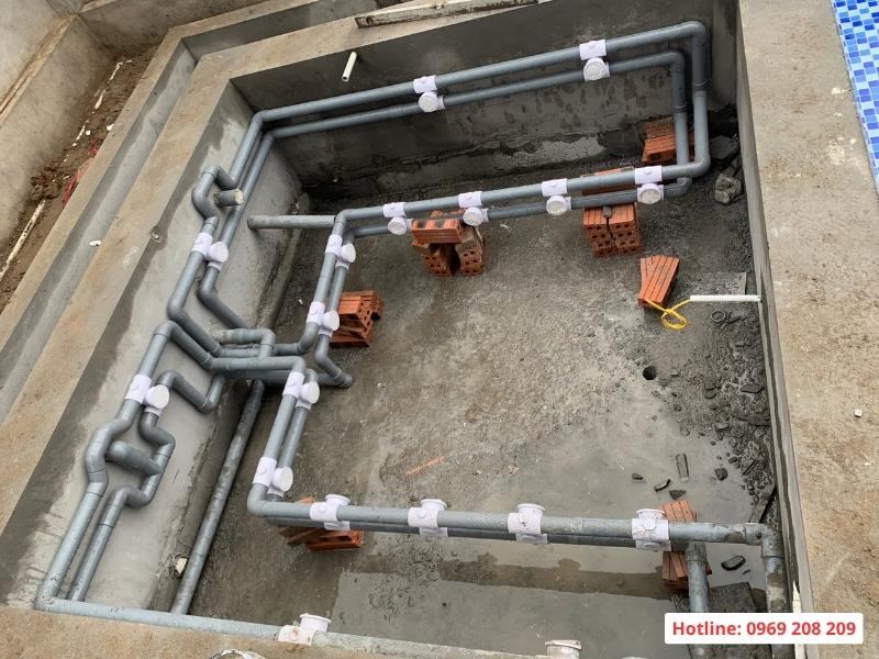 Bể sục mini gia đình nhỏ gọn