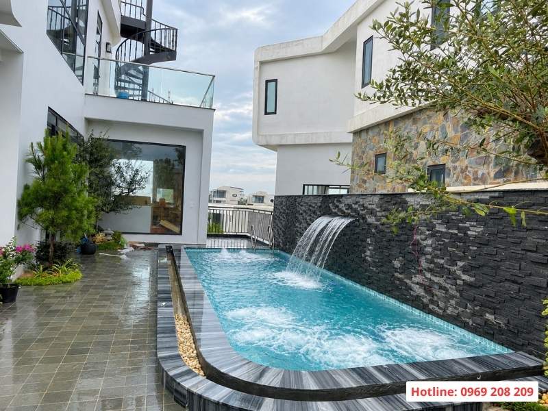 Thi công Bể bơi villa KĐT Legacy Hill