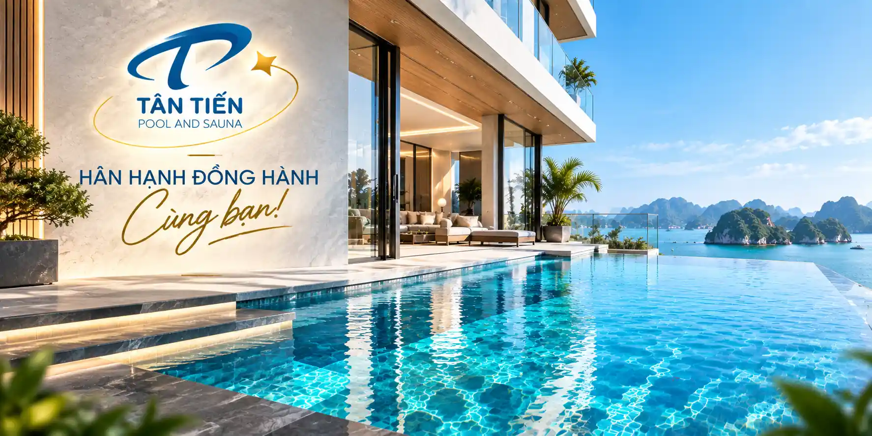 banner tan tien pool sauna thi cong be boi 2