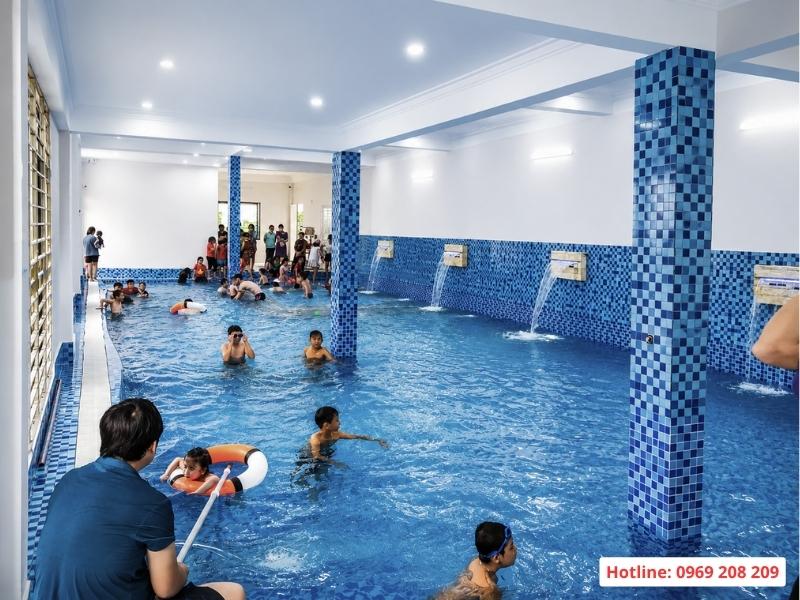 Bể bơi nước nóng trong nhà tại Phú Thọ