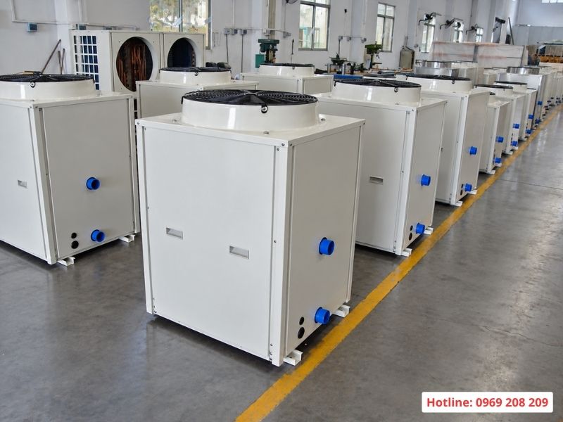 Tân Tiến nhập khẩu phân phối chính hãng thiết bị cấp nhiệt bể bơi 