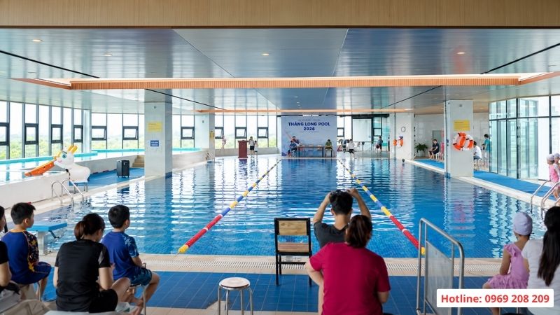 Bể bơi bốn mùa thăng long Pool